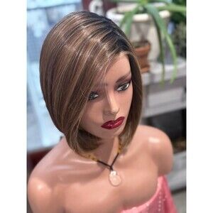 Belle tress “Lady latte-E” wig in color Mocha with Cream New